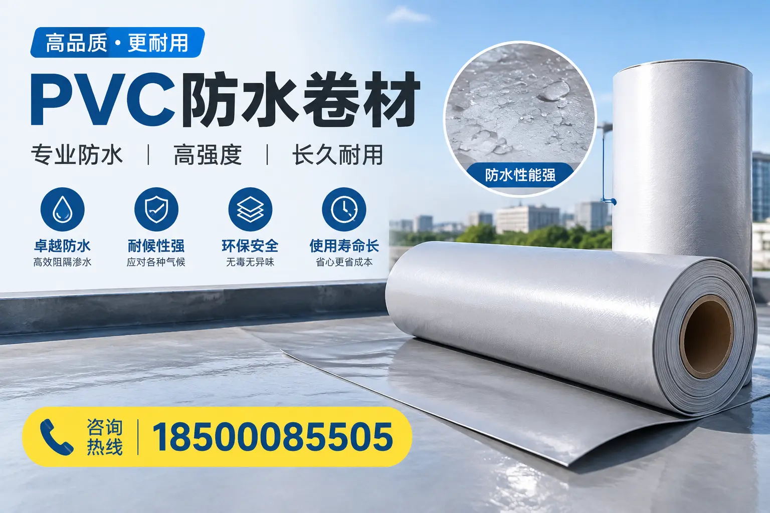 PVC防水卷材的安装方法与注意事项，大连用户必看